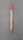 Hartholz Vermessungspflock rot getaucht 40 x 20 x 550 mm
