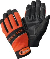 FORTIS TechnicGrip Handschuhe Gr.10 orange/schwarz