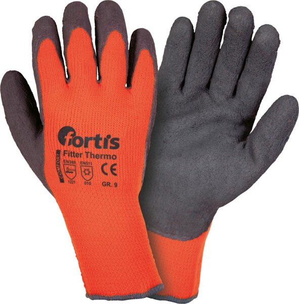 FORTIS Strickhandschuhe Thermo Gr. 9 Arbeitshandschuhe
