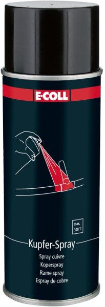 Kupferspray E-Coll 400 ml Abriebfest Schnelltrocknend
