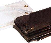 Bauzaunplane weiss 1,76x3,41m