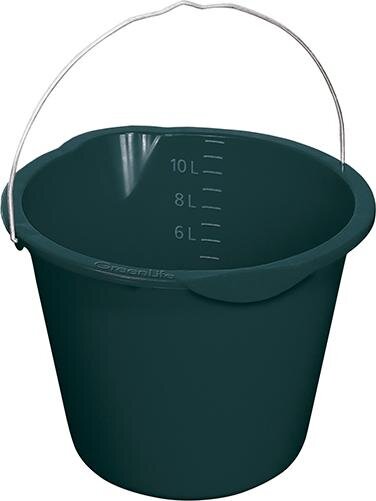 GreenLife Eimer Tülle schwarz 12L, Ø 310 × 225 mm