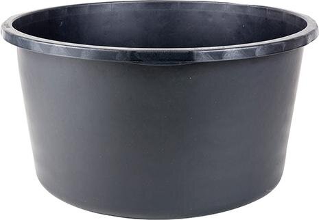 Mörtelkübel rund 90 l schwarz Ø 650 x 350 mm
