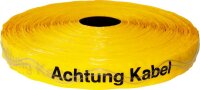 Kelmaplast Ortungsband 250m gelb Achtung Kabel
