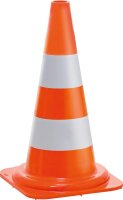 WEMAS Verkehrsleitkegel Orange 500mm PVC