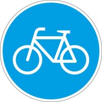 Verkehrszeichen VKZ.237 Radfahrer Ronde 600mm RA2