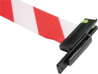 RS Wandclip Kunststoff schwarz 9m