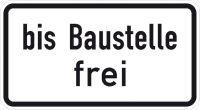 Zusatzzeichen ZZ.1028-31 Baustelle Folie RA2