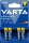 VARTA Batterie Micro AAA LR03 LONGLIFE Power VE 4 St.