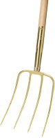 Dunggabel 4 Zinken Nordd. mit Stiel 1350 mm Idealspaten