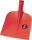 Holsteiner Schaufel Gr.2 rot, 1/2 gehob., o. Stiel Idealspaten