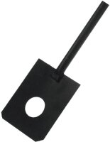 Idealspaten Mörtelspaten schwarz 180x230mm