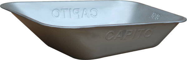 Mulde 85l für Allcar 85 verzinkt, gelocht, 09mm CAPITO