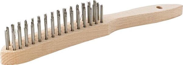 Drahtbürste V2A-Draht 3rhg. FORTIS
