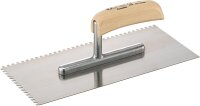 Glättekelle 280x130mm gezahnt 4x4mm FORTIS Bau