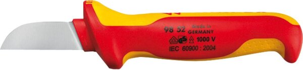 Kabelmesser mit Mehrkomponenten-Griff 180qmm KNIPEX Nr. 98 52