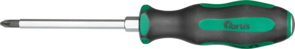Schraubendreher 6-kant PZ2x100mm Schlagkappe FORTIS