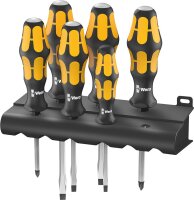 Schraubendreher-Satz Schlagkappe Schlitz/PH 6-teilig...