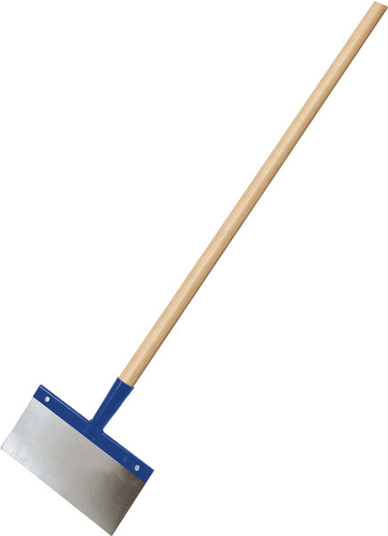 Stoßscharre 300 mm Federstahlbl. Stiel 120cm Idealspaten