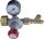 Regler für Propanflaschen 5/11/33kg mit Manometer Gasdruck 0,5-4bar GCE Rhöna
