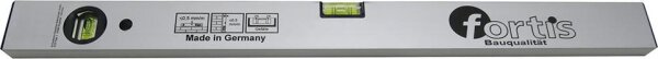 Wasserwaage 200 cm Messgenauigkeit 0,5 mm/m FORTIS