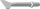 Breitmeissel 200 x 60 mm EE sechskant 19 x 50 mm Padley & Venables