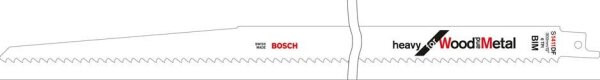 Säbelsägeblatt S 1411 DF VE à 5 Stück Heavy for Wood and Metal Bosch