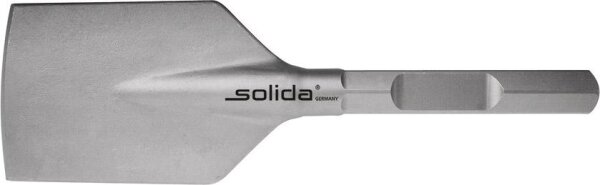 Spaten 400 x 125 mm sechskant 28 mm solida®