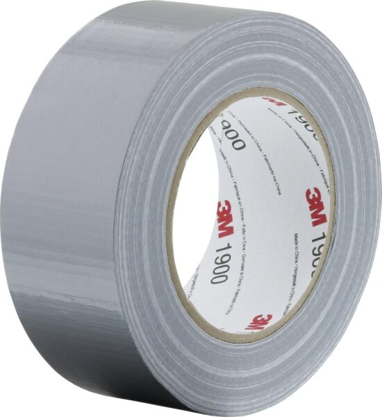 Gewebeklebeband 50mm x 50m silber 1900 3M