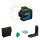 Bosch Linienlaser GLL 80-33 G, IP65, 3x 360° Linien, Dual Power, inkl. Tasche & Laserzieltafel