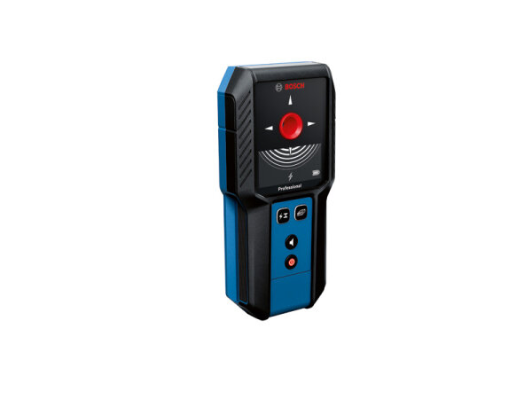 Bosch Ortungsgerät GMS 120-27, mit IP54, stoßdämpfendem Gehäuse, Markierungsloch, inkl. Tasche & Batterien