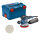 Bosch Exzenterschleifer GEX 40-150 in L-BOXX, Microfilter, Zusatzhandgriff, Drehzahlvorwahl, Vibration Control