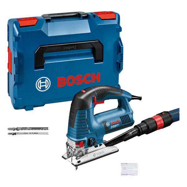 Bosch Stichsäge GST 160 BCE, 800W, SDS, LED, Pendelhub, Absaugadapter, L-BOXX, Präzision & Clean-System