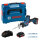 Bosch Akku-Säbelsäge GSA 18V-LI C, 2x 5.0Ah Akku, SDS, LED, L-BOXX, Schnellladegerät