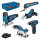 Bosch Combo Kit 5 Tool Kit 12V – inkl. 3x GBA 3.0Ah Akkus, GAL Ladegerät & XL-BOXX