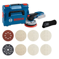 Bosch Combi-Set GEX 18V-125 + M480, Akku &...