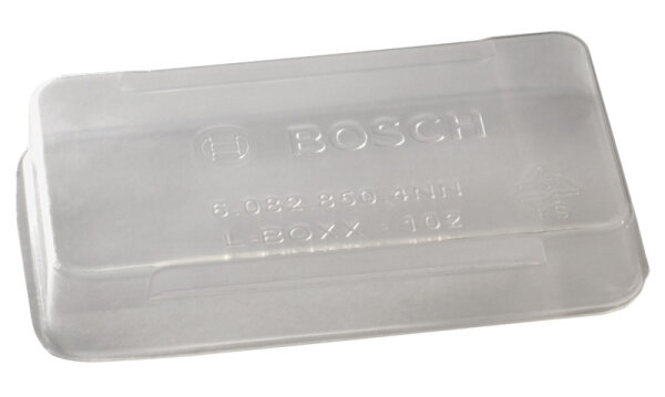 Bosch Einlagen für Werkzeugaufbewahrung L-BOXX-Deckel GSA 12V-14, inkl. transparenter Kleinteile-Deckel