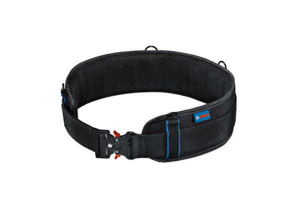 Bosch Werkzeugtasche Gürtel 108 – ergonomisch, gepolstert, ProClick-kompatibel, D-Ringe, 1000D Polyester