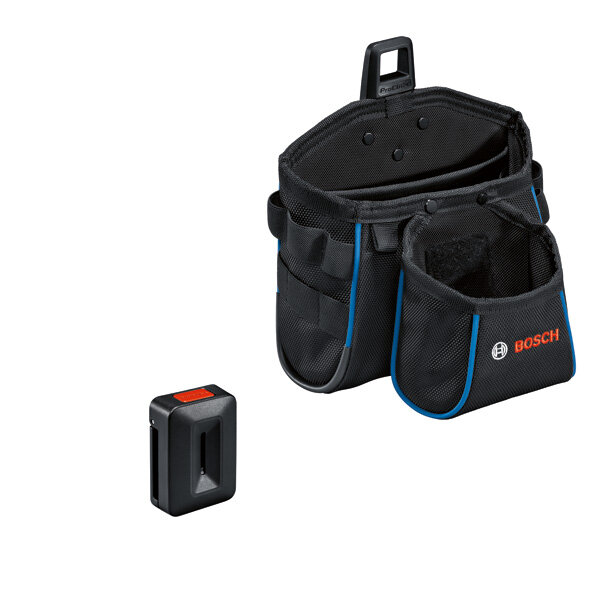 Bosch Werkzeugtasche GWT 2 – Robust, stichsicher, ProClick-kompatibel, praktische Fächereinteilung