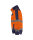 Dassy Herren Warnschutz-Winterjacke Lima hohe Sichtbarkeit + Wärmeisolierung – Klasse 2 – 500120 Neonorange/Dunkelblau