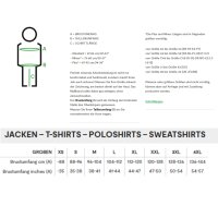 Dassy Herren Warnschutz Poloshirt Brandon mit Reflexstreifen & UV-Schutz – Klasse 2 – 710024 Neonorange Gr. M