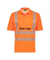 Dassy Herren Warnschutz Poloshirt Brandon mit Kuhlmann...