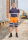 Dassy Herren Warnschutz Shorts Venna für maximale Sicherheit bei Hitze – Klasse 1 – 250030 Neonorange/Dunkelblau