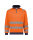 Dassy Herren Warnschutz Sweatshirt Denver mit hoher Sichtbarkeit – Klasse 2 – 300376 Neonorange/Dunkelblau