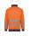 Dassy Herren Warnschutz Sweatshirt Denver mit hoher Sichtbarkeit – Klasse 2 – 300376 Neonorange/Dunkelblau