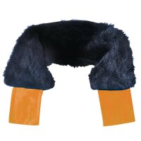 Feldtmann Herren Warnschutzjacke Erik mit Kuhlmann Branding, Reflexstreifen und Fütterung – Klasse 3 –  Neonorange/Dunkelblau Gr. L