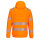 Portwest Herren Warnschutz Kapuzenjacke mit Reißverschluss - Klasse 2 - DX484 Orange/Schwarz