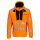 Portwest Herren Warnschutz Kapuzenjacke mit BHK Branding und Reißverschluss - Klasse 3 - DX484 Orange/Schwarz Gr.XXXL