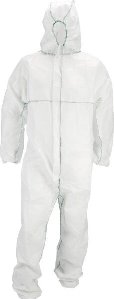 Einwegschutzanzug Comfort, weiß, FORTIS