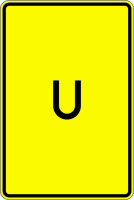 Verkehrsschild Umleitung – Ankündigung oder...
